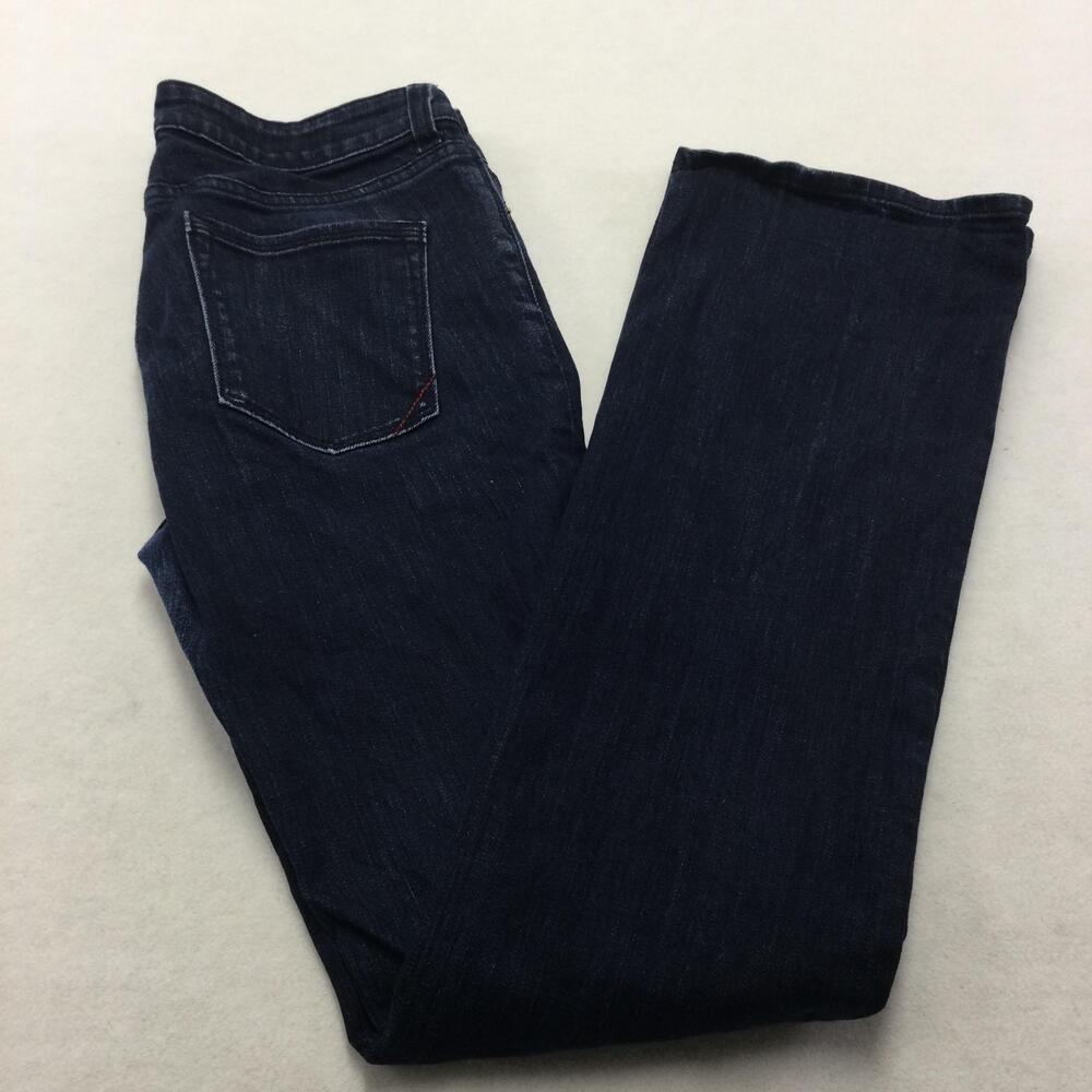 Banana Republic Classic Boot Cut Jeans Womens 6 Blue Dark Wash Stretch Denim